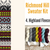 Richmond Hill Sweater Kit 4 - Highland Fleece Blue Sky Fibers