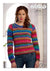 Sweater NSL035 Pattern by Noro Noro