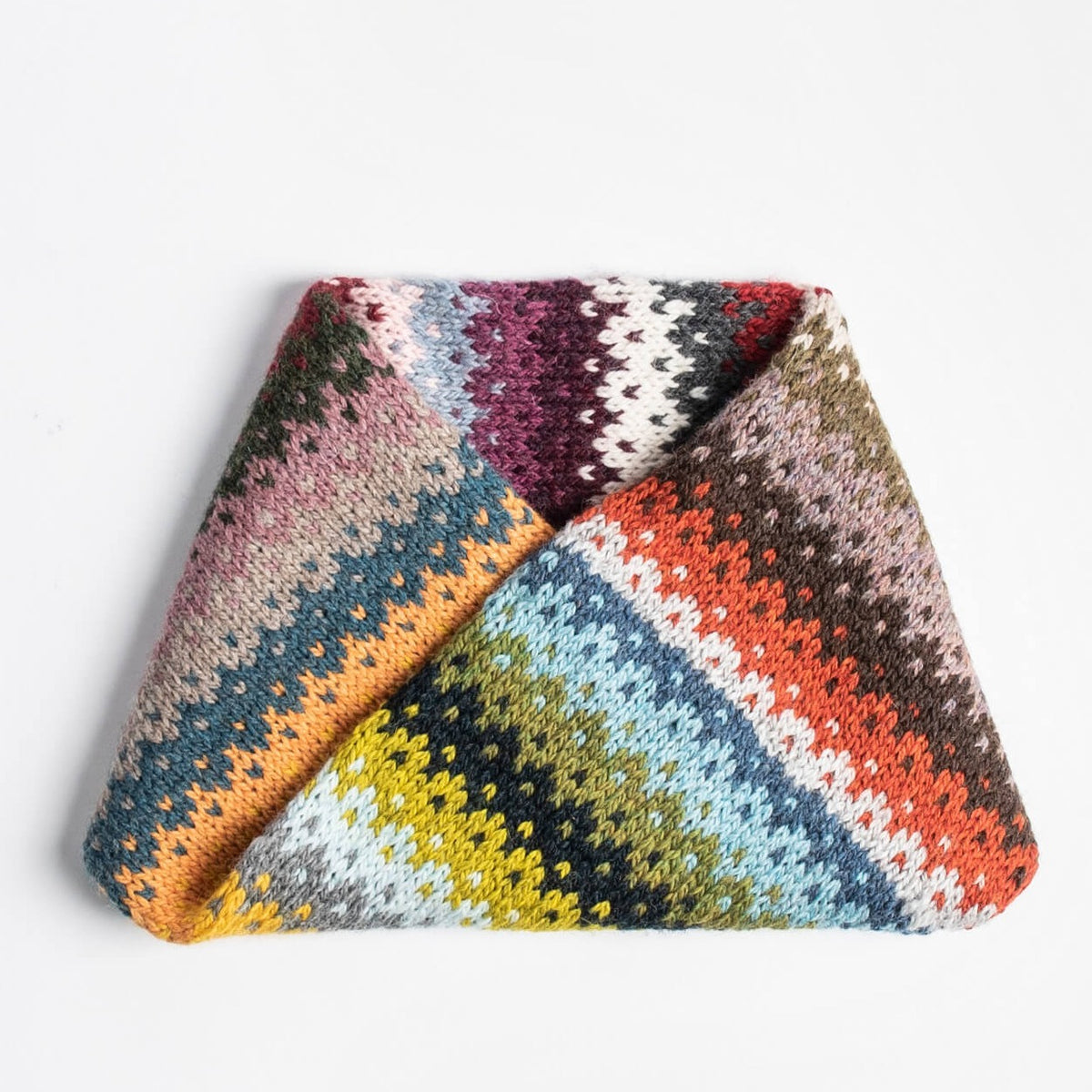 27 Colour Neck Warmer Kit in Woolstok Worsted Blue Sky Fibers