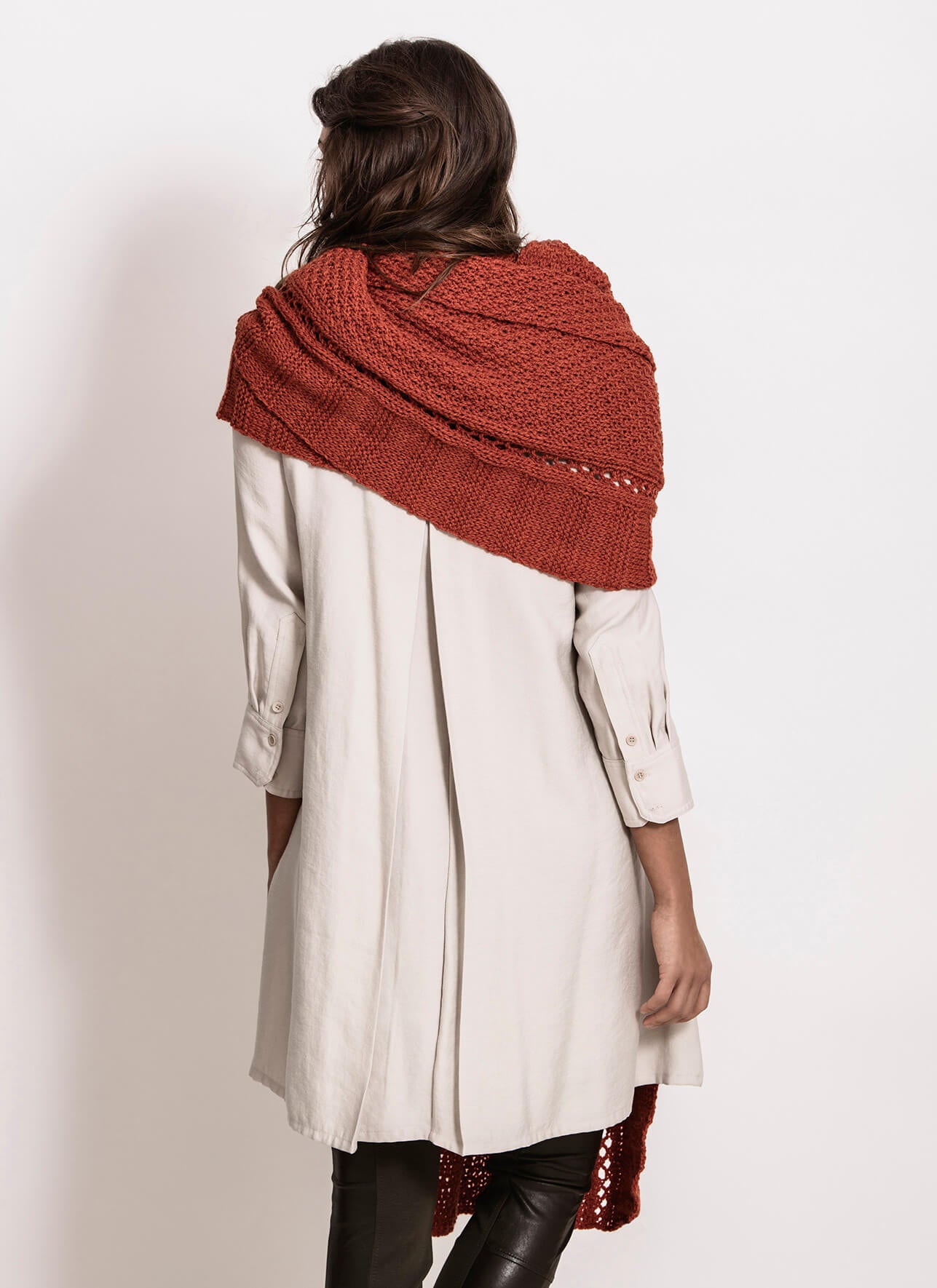 Endless Wrap Kit in Woolstok Blue Sky Fibers