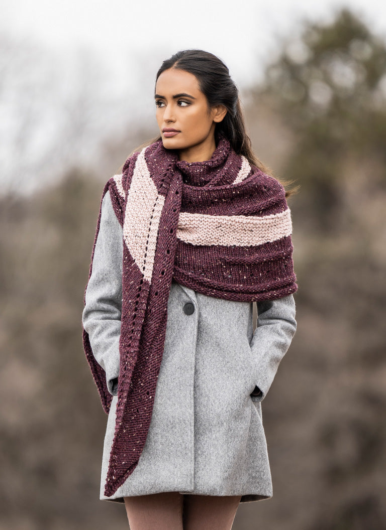 Woolstok Tweed Blue Sky Fibers