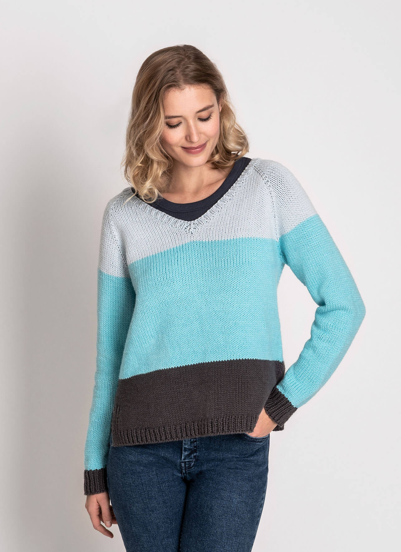 Sweater Sweater Kit Blue Sky Fibers