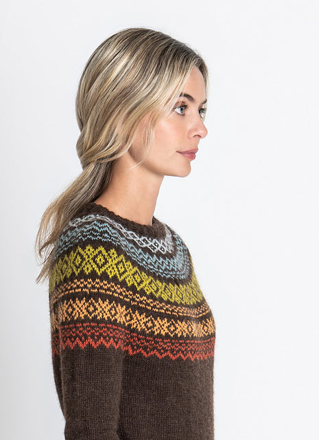 Terrace Gardens Sweater Kit Blue Sky Fibers