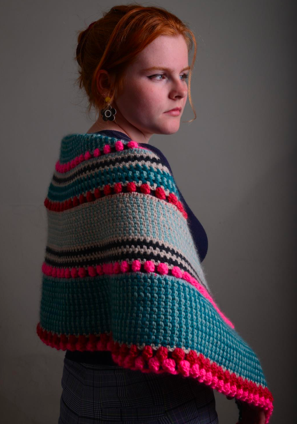 Carnival Shawl Crochet Kit by Mrs Moon Mrs Moon