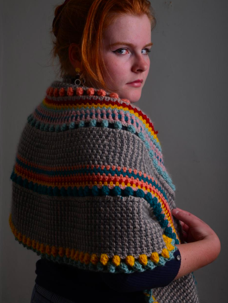 Carnival Shawl Crochet Pattern Mrs Moon