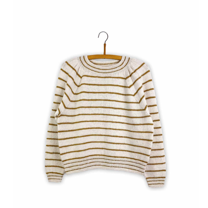 Swirl Sweater Pattern by Helga Isager Isager