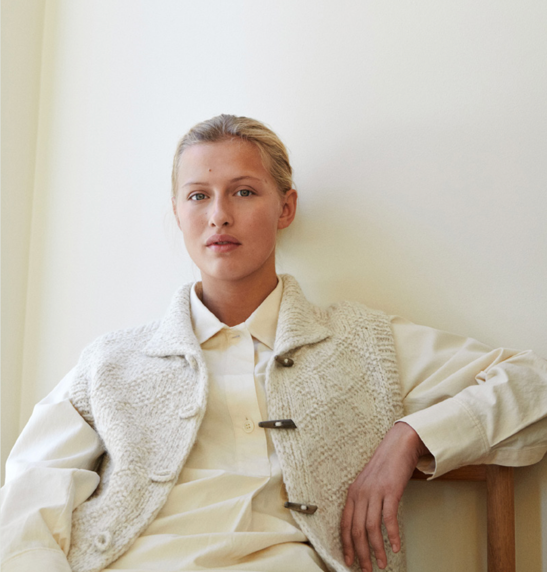 Texture Vest Kit by Helga Isager Isager