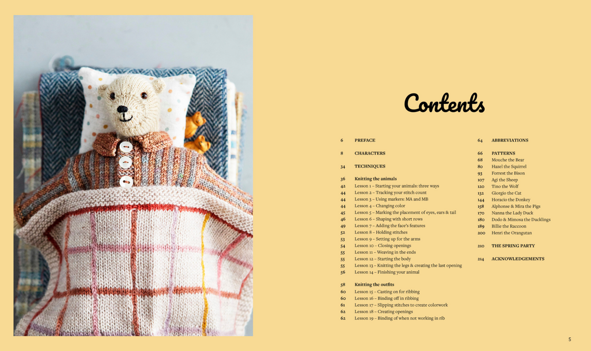 Mouche & Friends: Seamless Toys to Knit and Love Laine