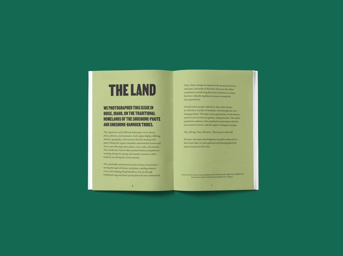 Bright Vol. 1 (Spring 2022) Making Magazine