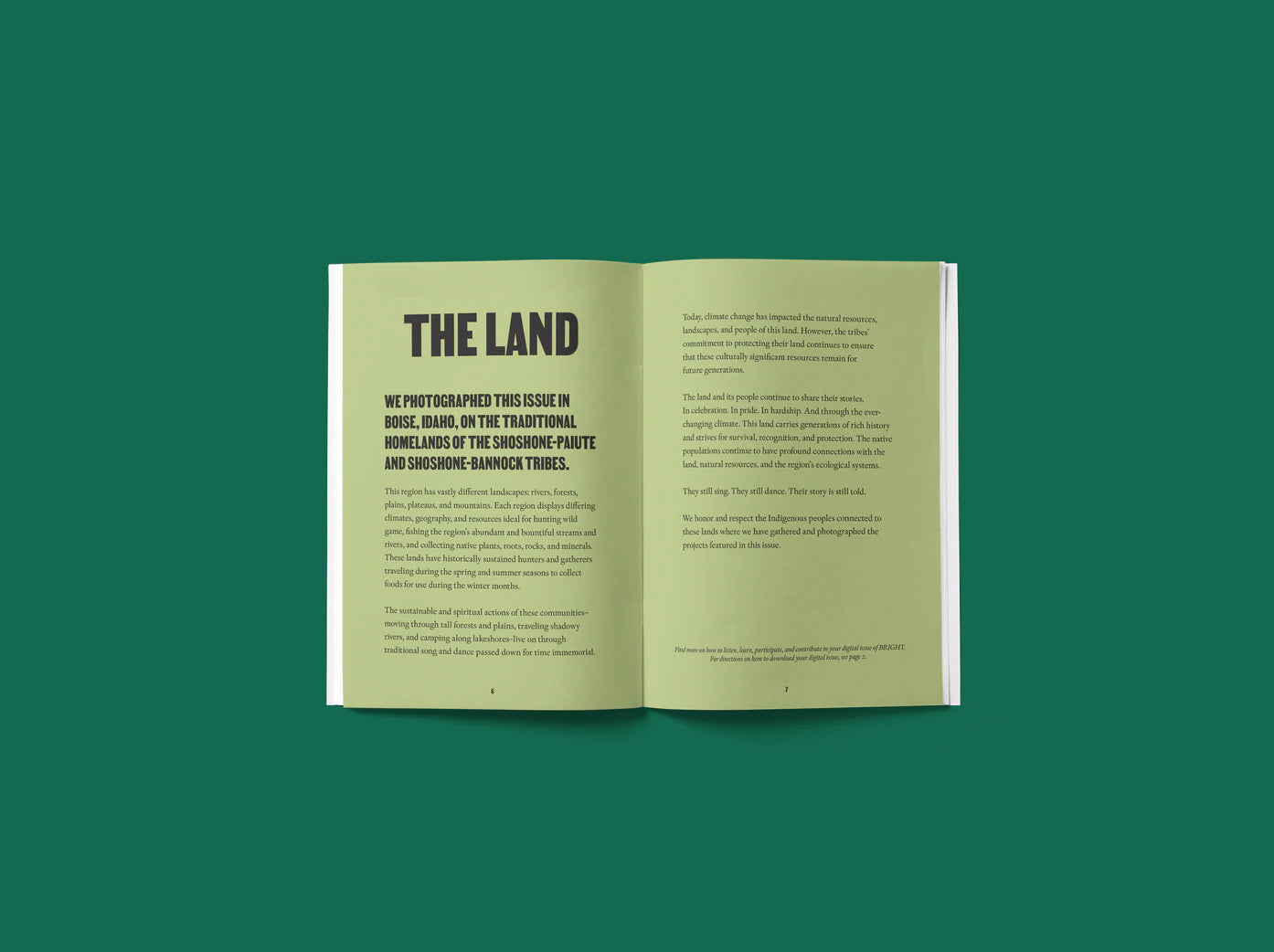 Bright Vol. 1 (Spring 2022) Making Magazine