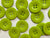 20mm - Matt Neon Lime Buttons TextileGarden