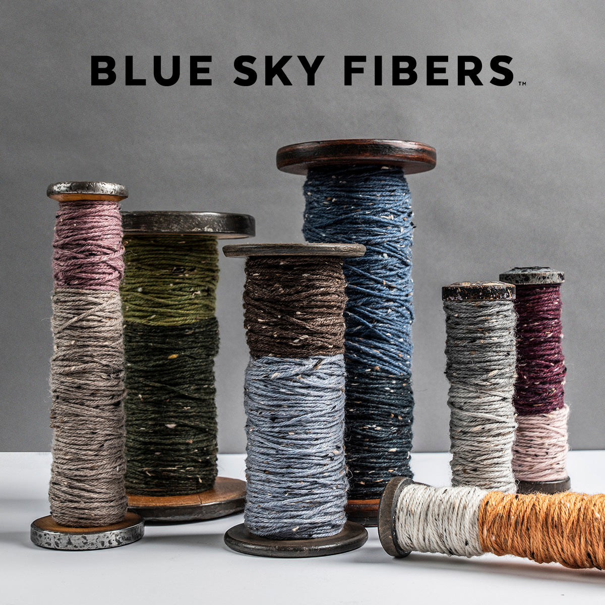 Woolstok Tweed Blue Sky Fibers