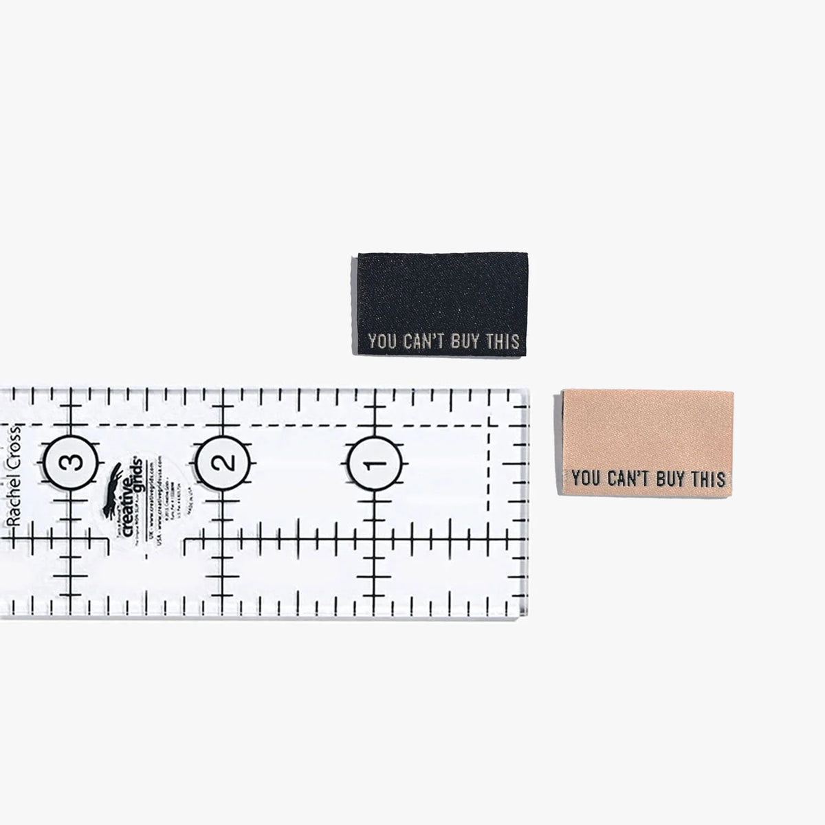 "You Can't Buy This" Woven Labels 10 Pack Kylie and the Machine