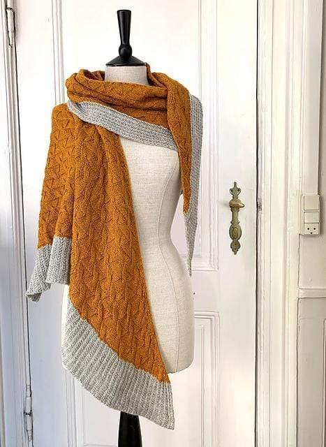 Abraxas Vertex I Shawl Kit tribeyarns