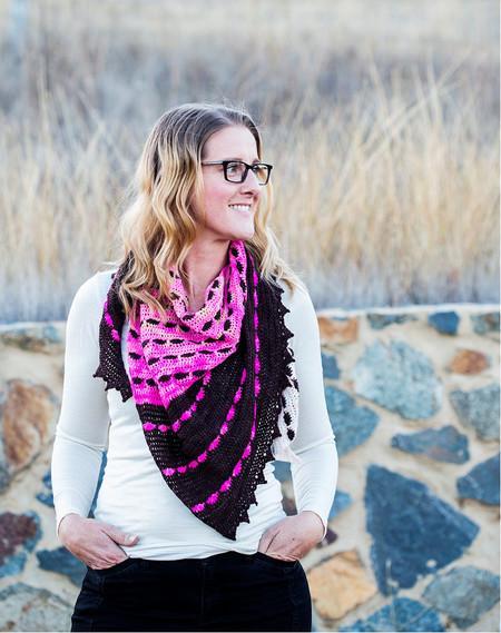 Amaroo Crochet Shawl Pattern tribeyarns