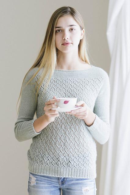April Sweater Pattern Quince & Co.