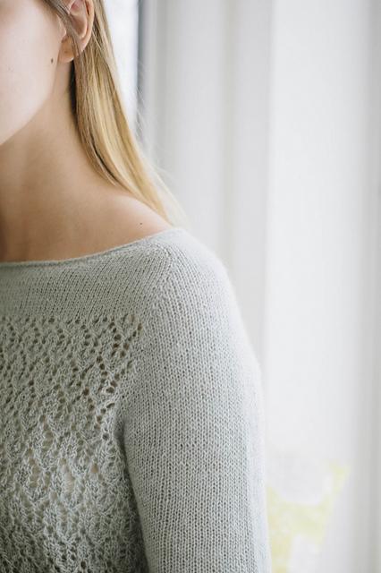 April Sweater Pattern Quince & Co.
