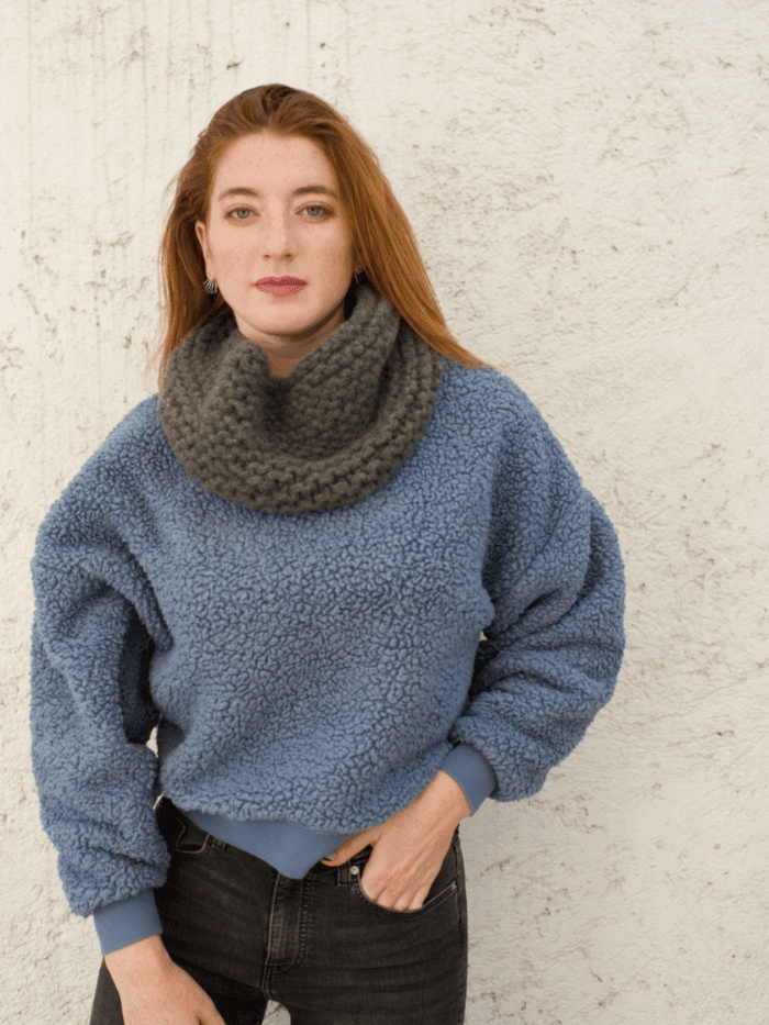 Ashland Warmer Cowl Pattern by Clinton Hill Cashmere Clinton Hill Cashmere