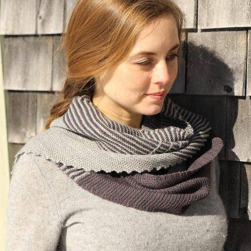 Axis Shawl Pattern Swans Island