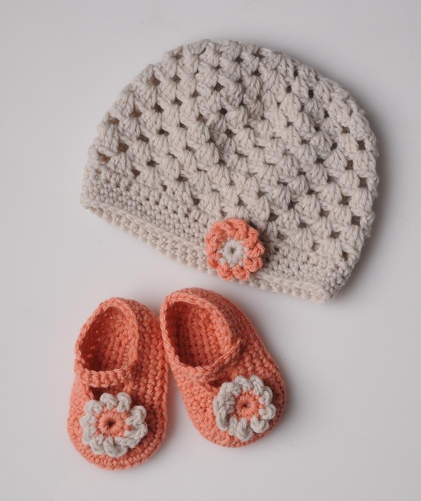 Baby Booties CROCHET Pattern by Mrs Moon Tribe Yarns, London