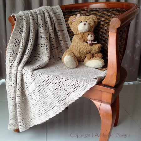 Blosem Crochet Blanket Pattern Tribe Yarns, London tribeyarns