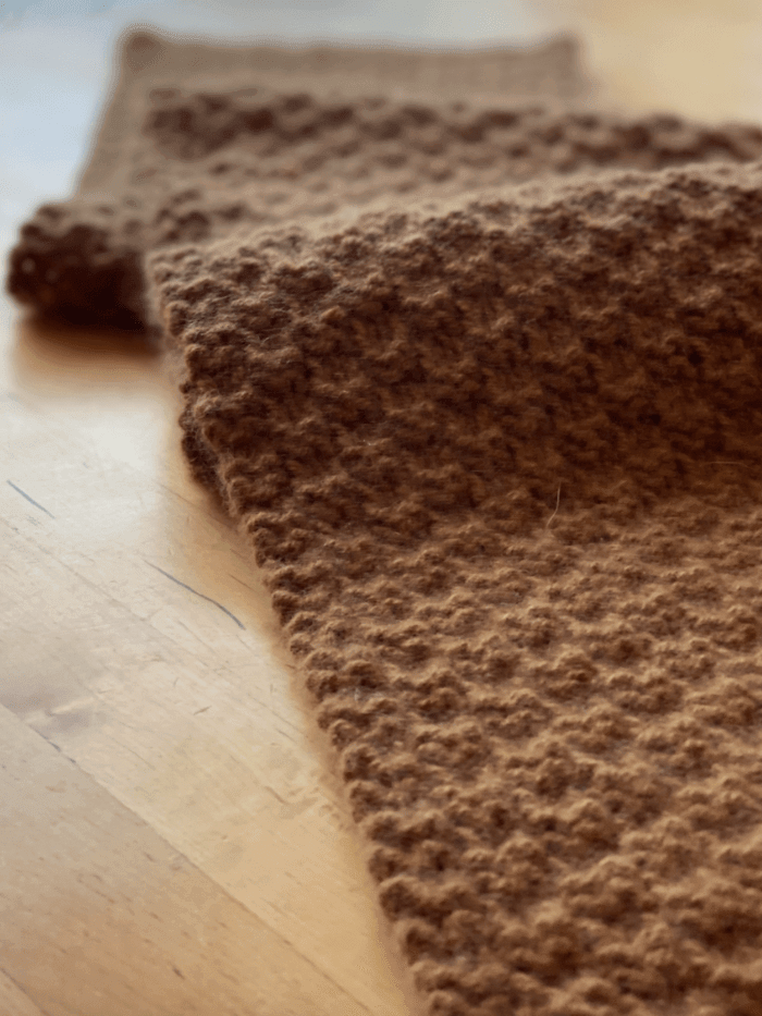 Boxwood Scarf Pattern by Clinton Hill Cashmere Clinton Hill Cashmere