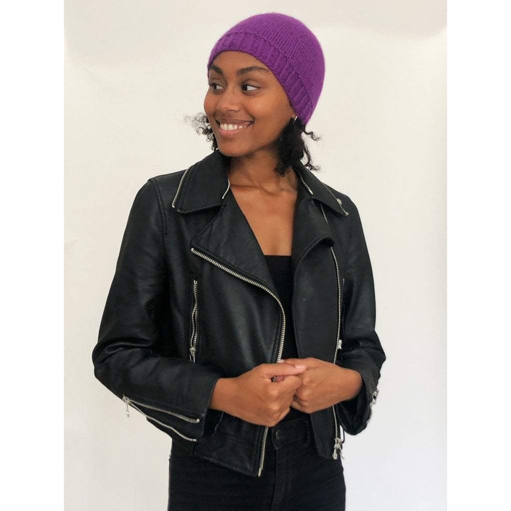 Brooklyn Bold Hat Pattern by Clinton Hill Cashmere Clinton Hill Cashmere