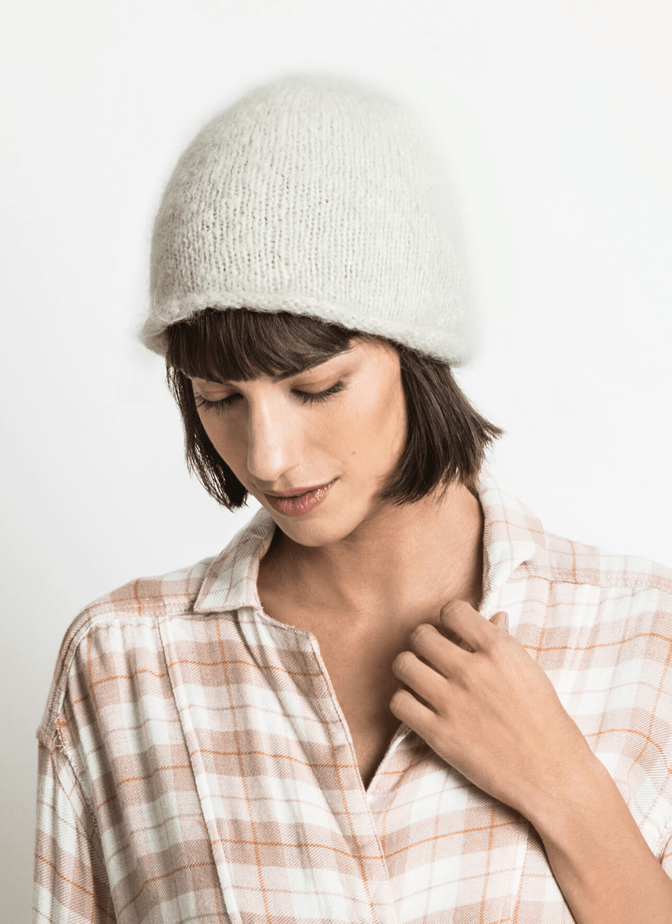 Brushed Suri Hat Blue Sky Fibers