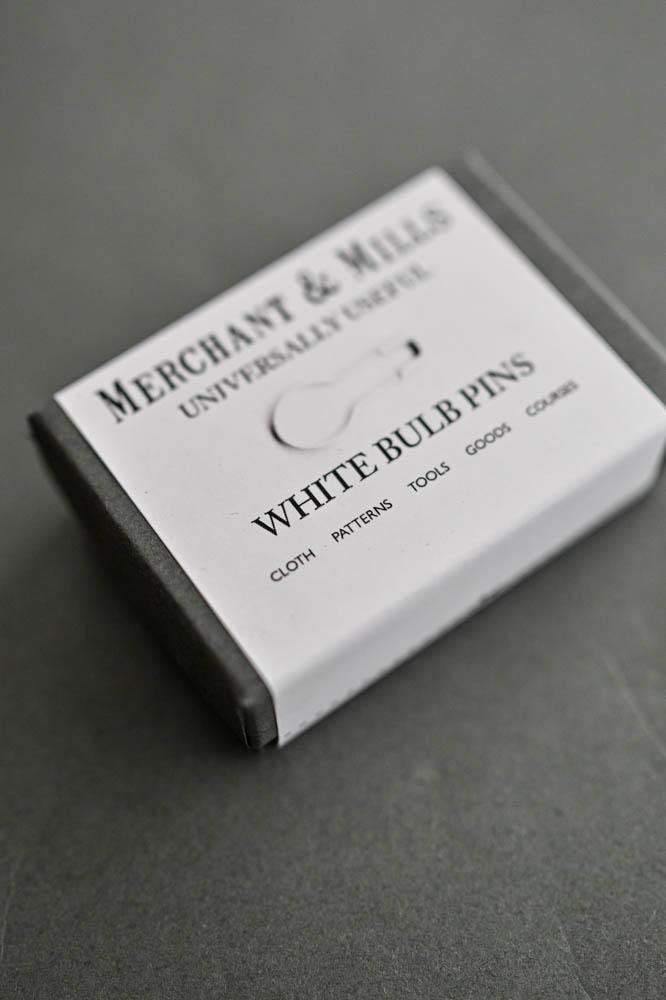 Bulb Pins - White Merchant & Mills