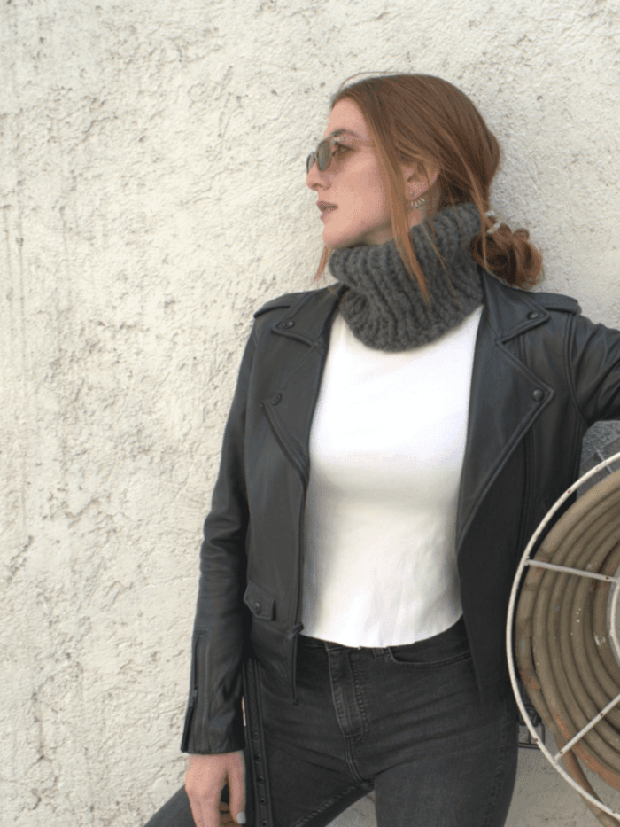 Bulky Sophia Cowl Pattern by Clinton Hill Cashmere Clinton Hill Cashmere