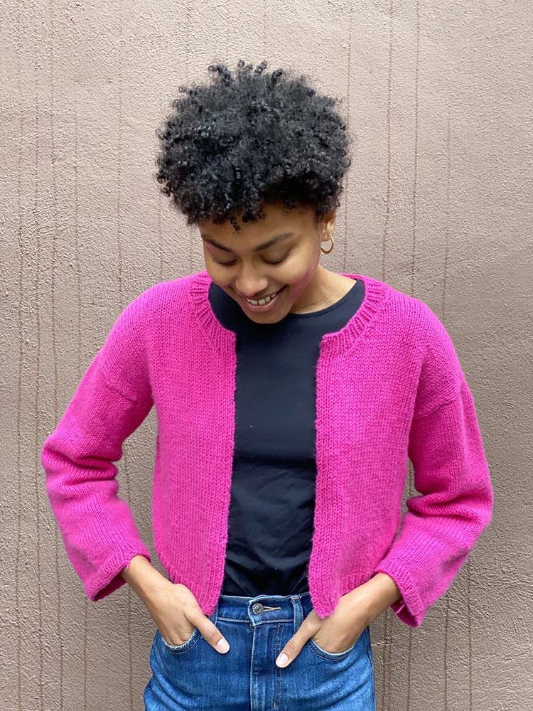 Cardi Bold Pattern by Clinton Hill Cashmere Clinton Hill Cashmere