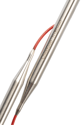 120cm (47") Chiaogoo Fixed Circular Knitting Needles ChiaoGoo