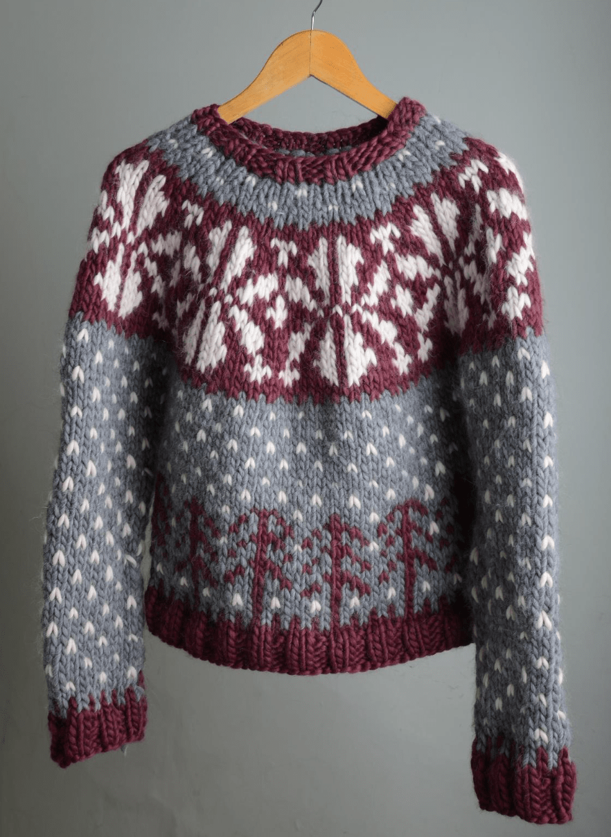 Christmas Jumper Pattern Mrs Moon