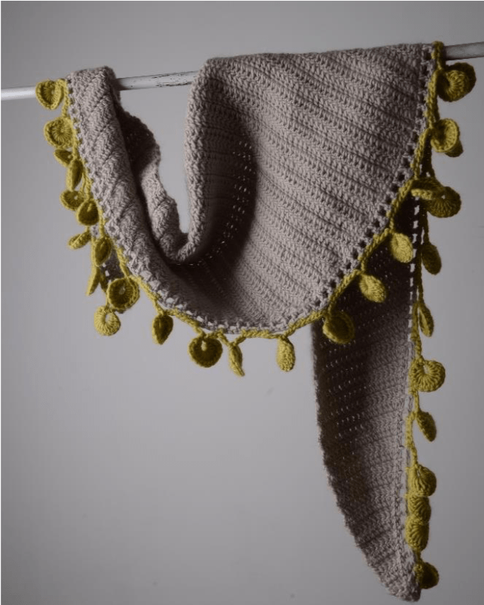 Cloudburst Shawl CROCHET Pattern Mrs Moon