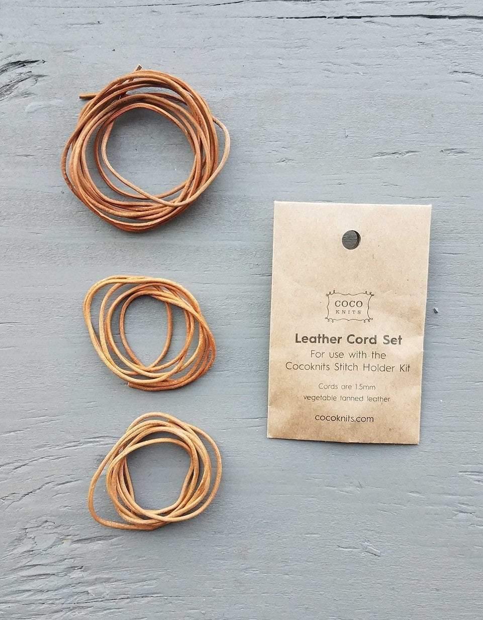 Cocoknits Leather Cord Set Cocoknits