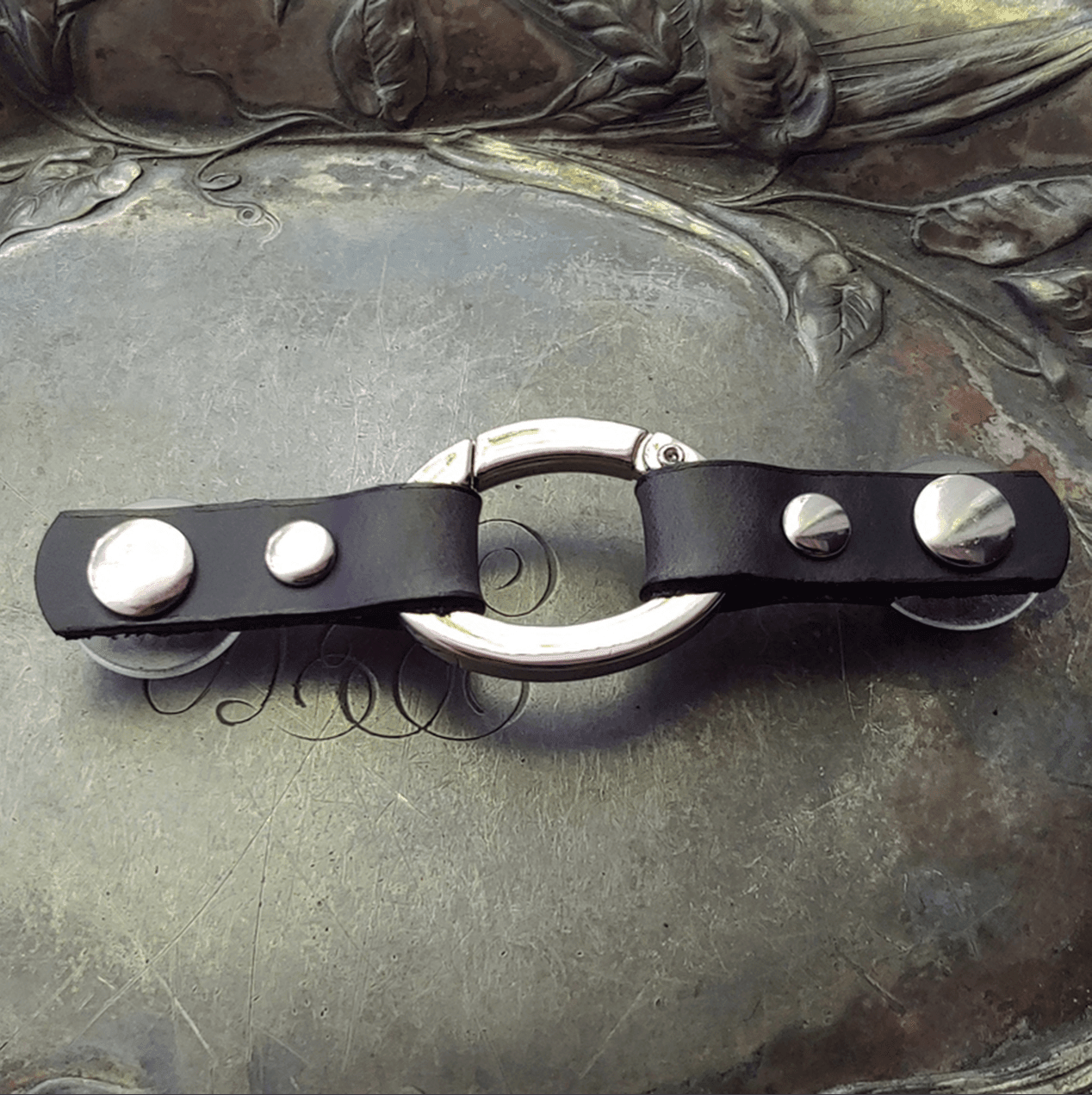 Flat sales oval ring