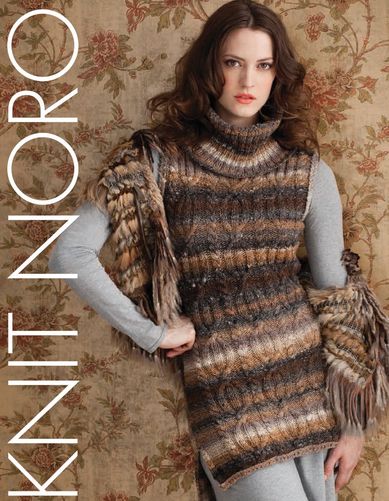 Cowl Neck Tunic Pattern by Noro Noro