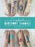 Crochet Barefoot Sandals by Sarah Callard tribeyarns