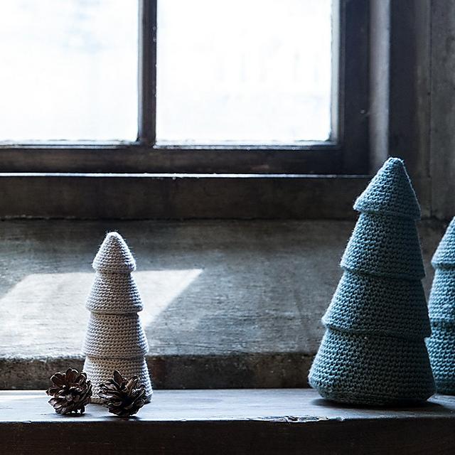 Crochet Cotton Trees Kit Krea Deluxe