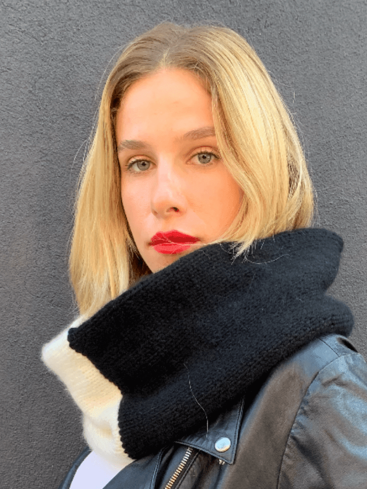 Day to Night Cowl Pattern by Clinton Hill Cashmere Clinton Hill Cashmere