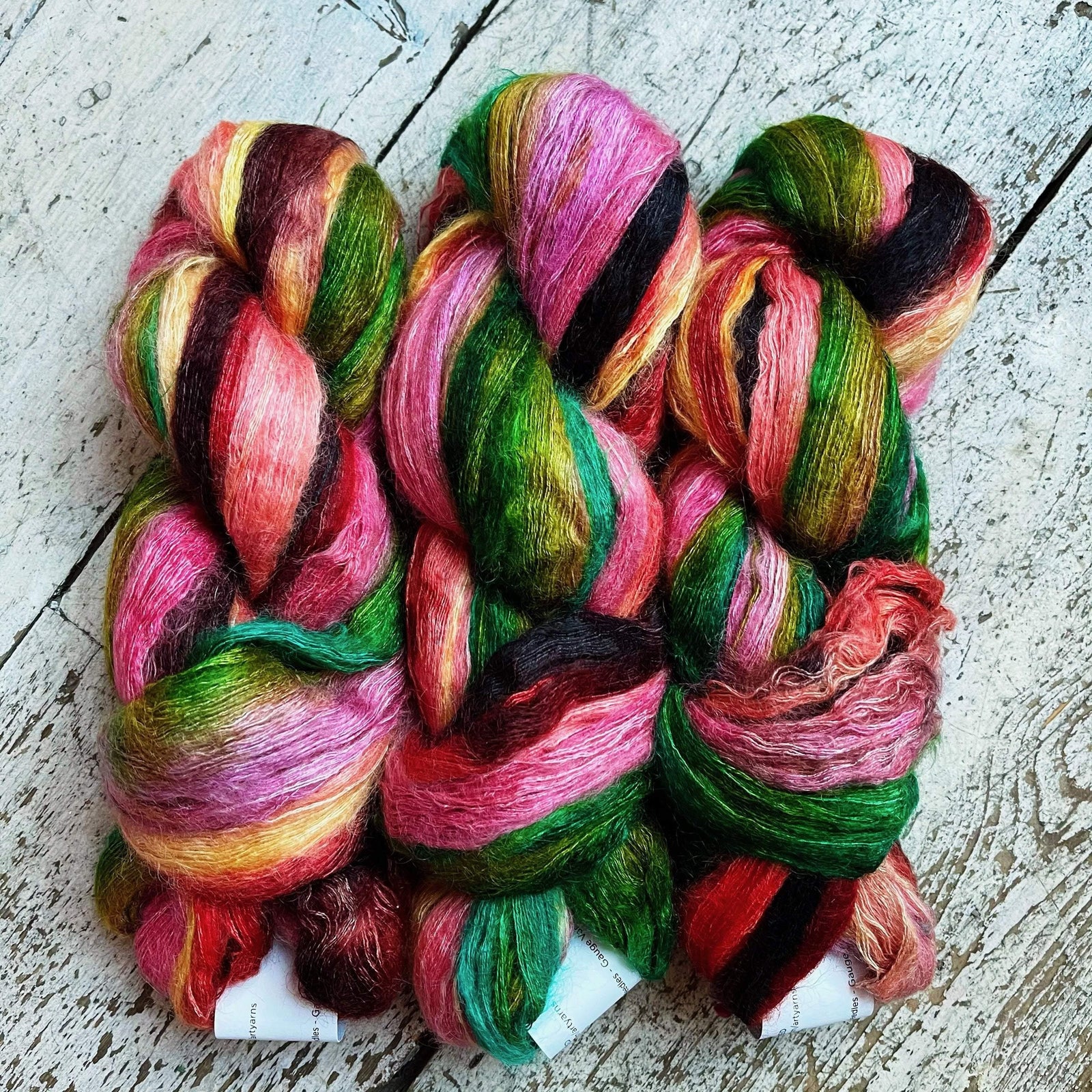 Double Mohair Ombré yarn Artyarns