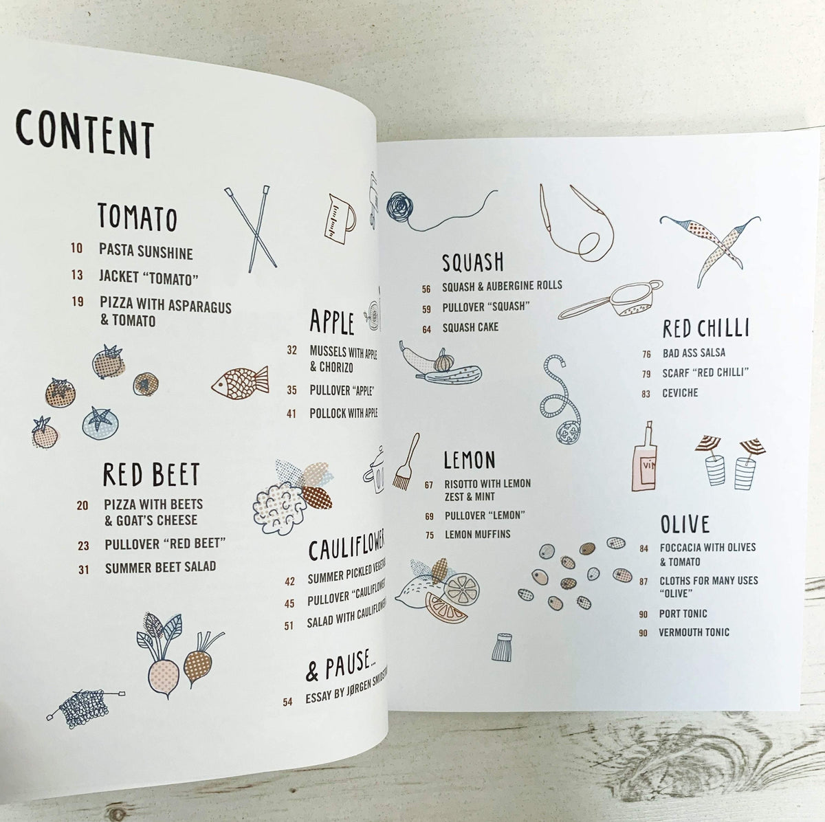 Eat & Knit by Marianne Isager & Camillo's Kitchen Isager