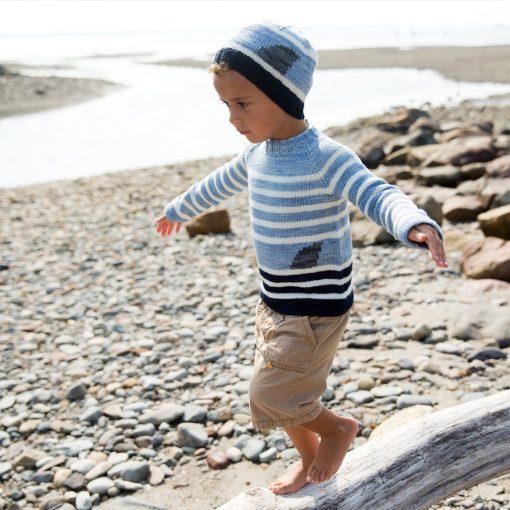 Fin Sweater & Hat Pattern Swans Island