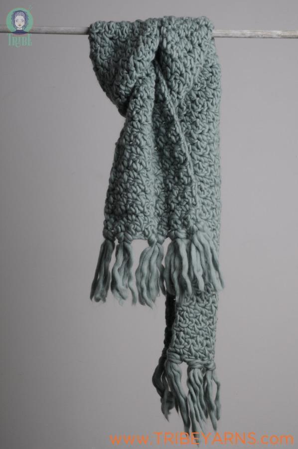 First Crochet Scarf CROCHET Pattern Mrs Moon