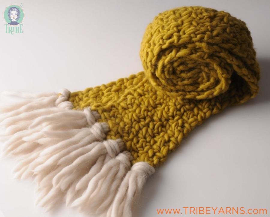 First Crochet Scarf CROCHET Pattern Mrs Moon