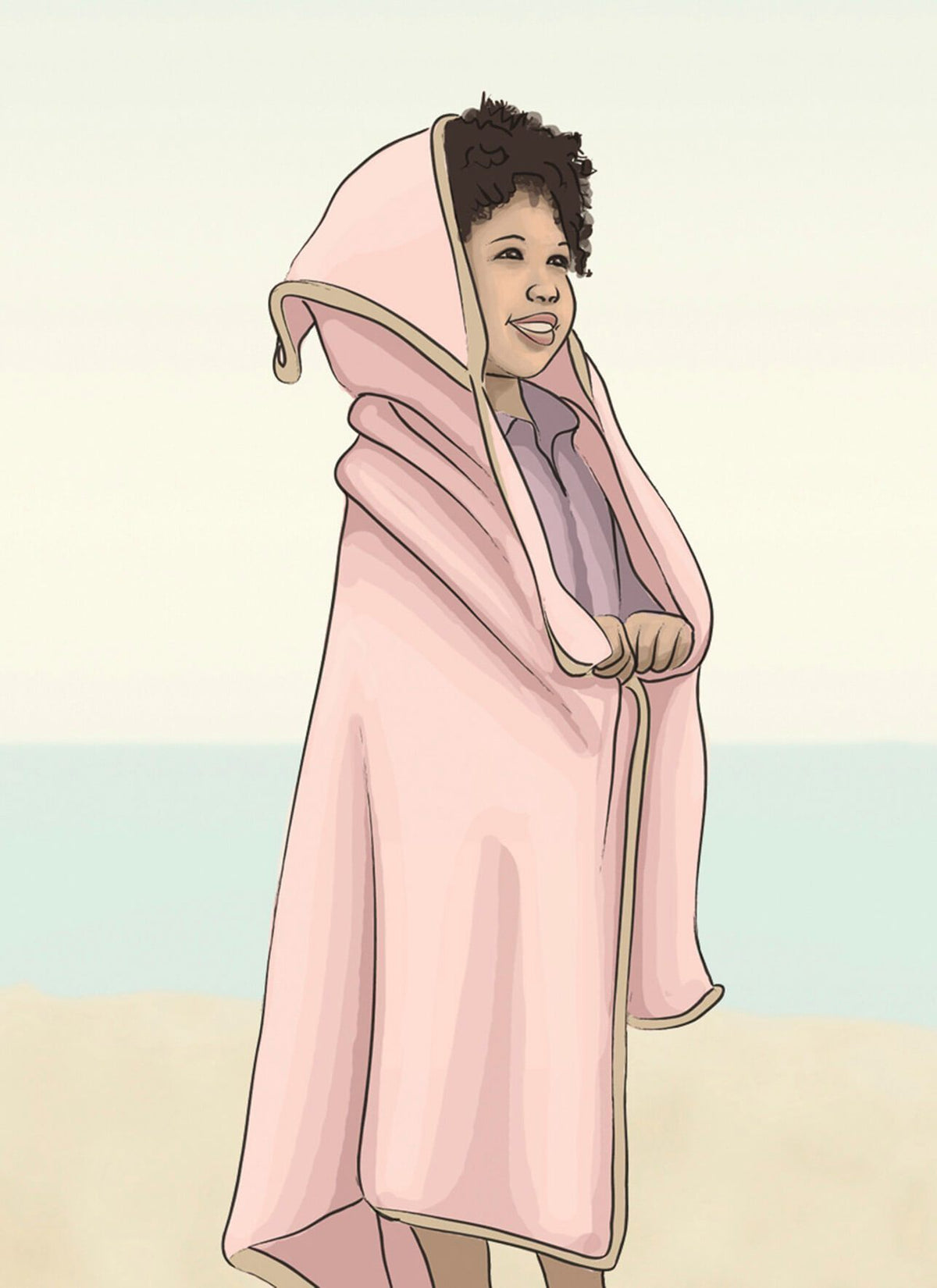 Georgie Blanket Pattern Blue Sky Fibers