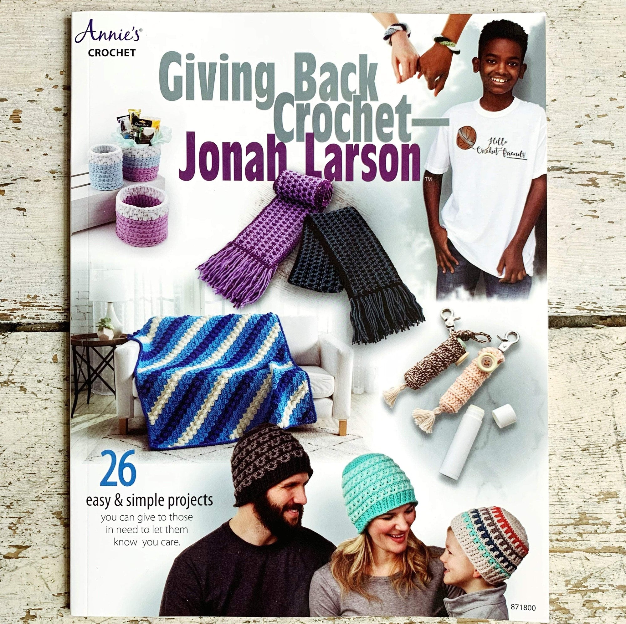 Giving Back Crochet Pattern Book by Jonah Larson Search Press