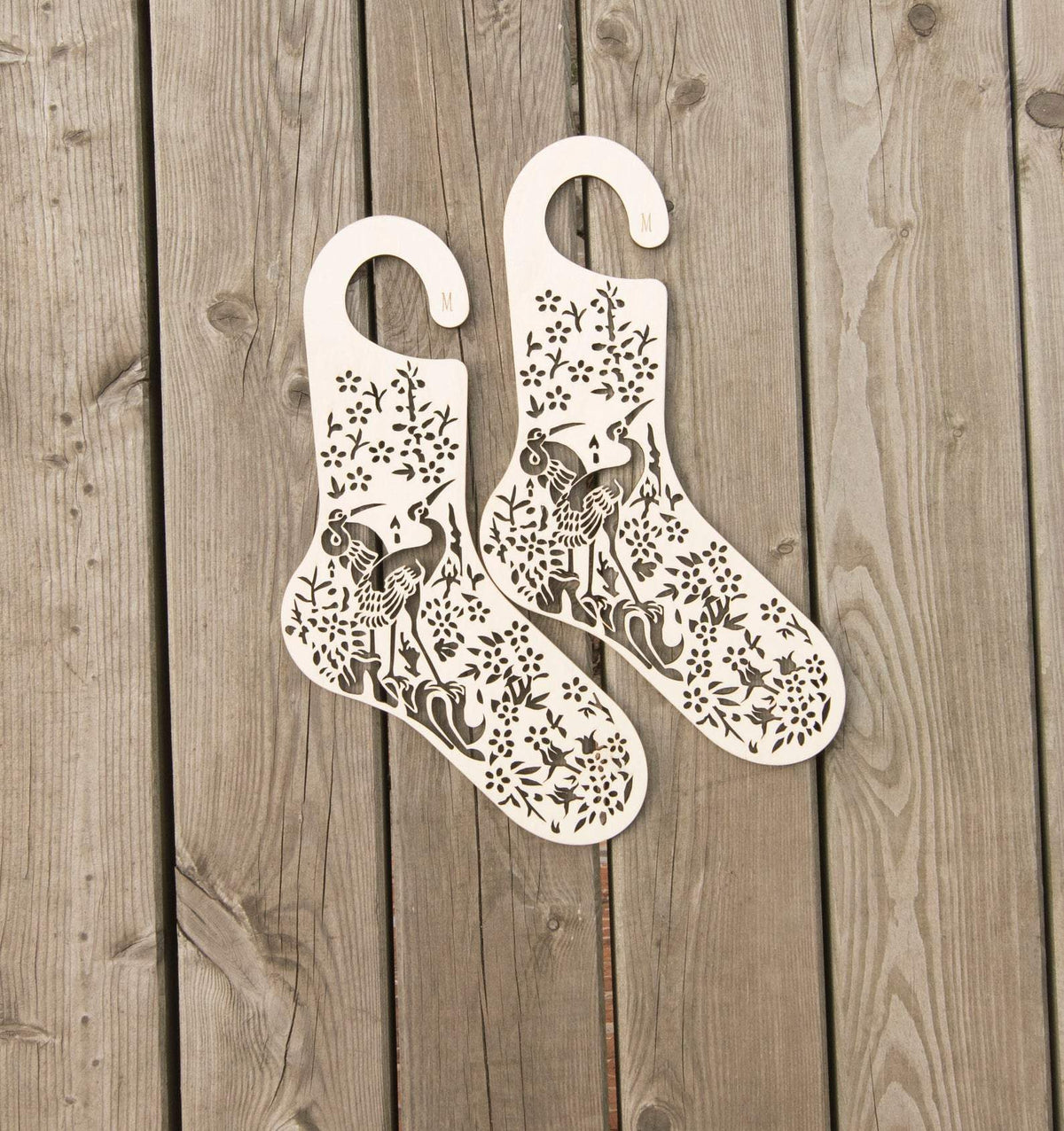 Great Egret Sock Blocker tribeyarns