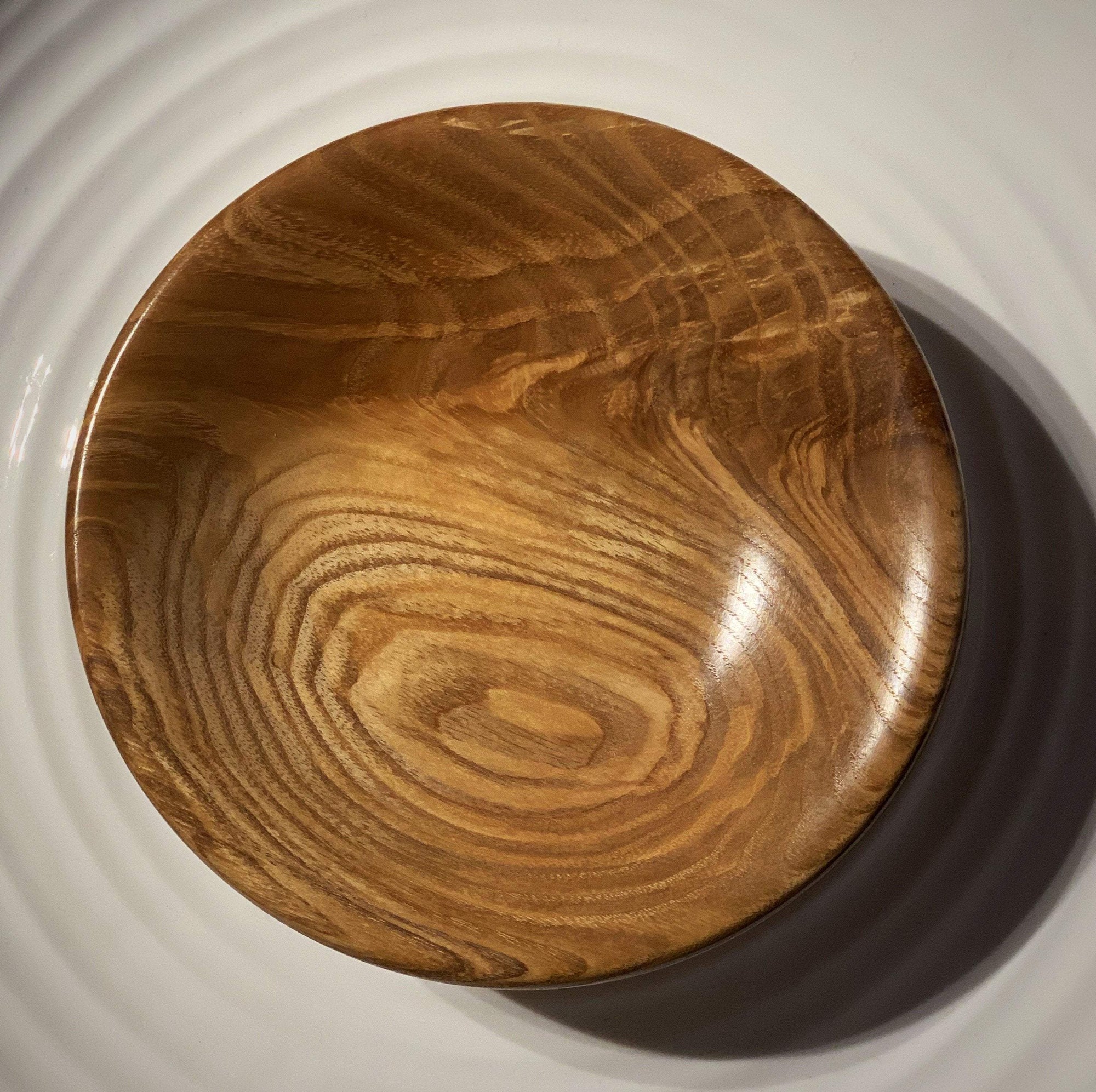 Hand-Turned Wooden Magnetic Bowl - Ash tribeyarns