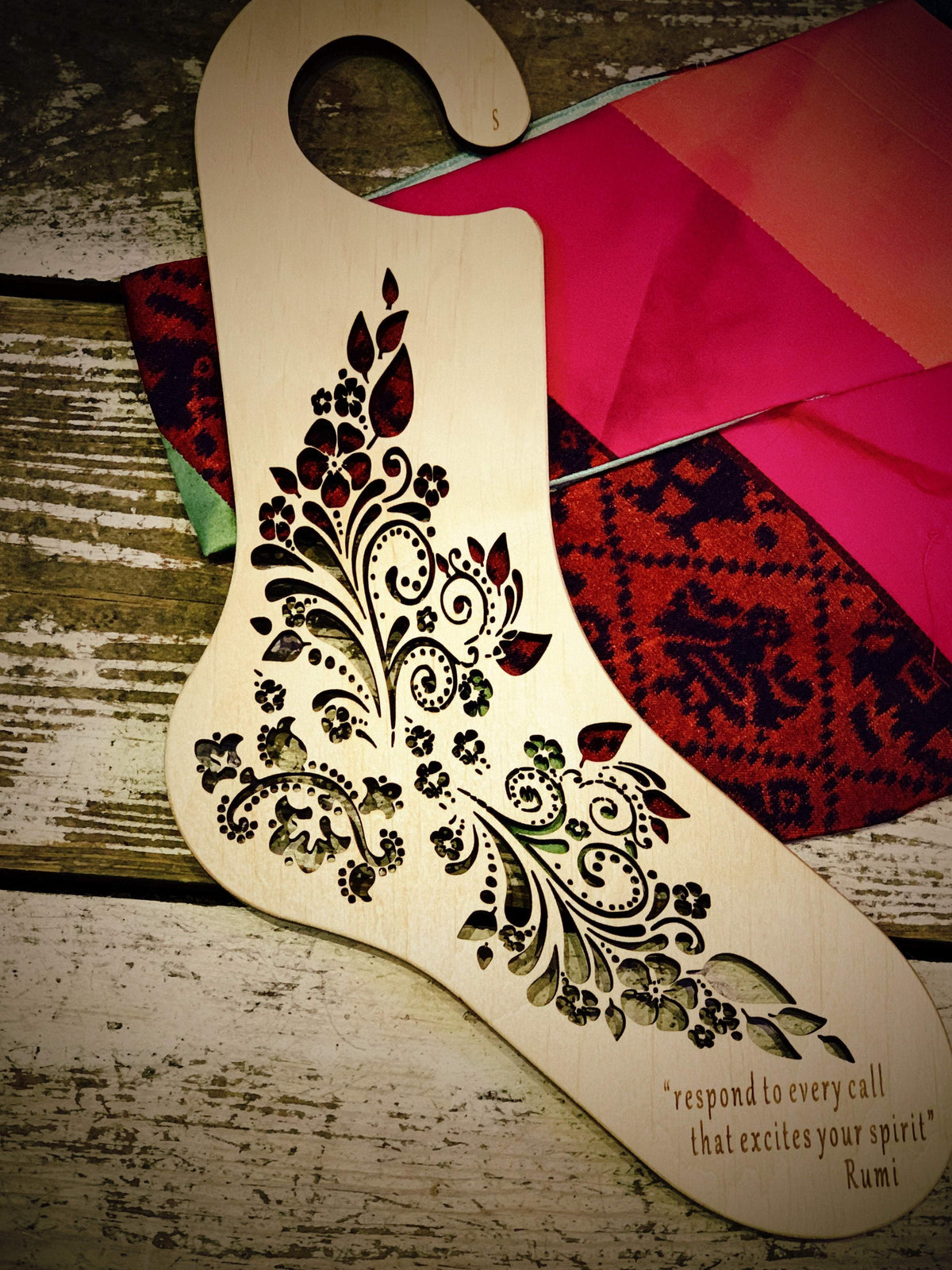 Henna Rumi Sock Blocker tribeyarns